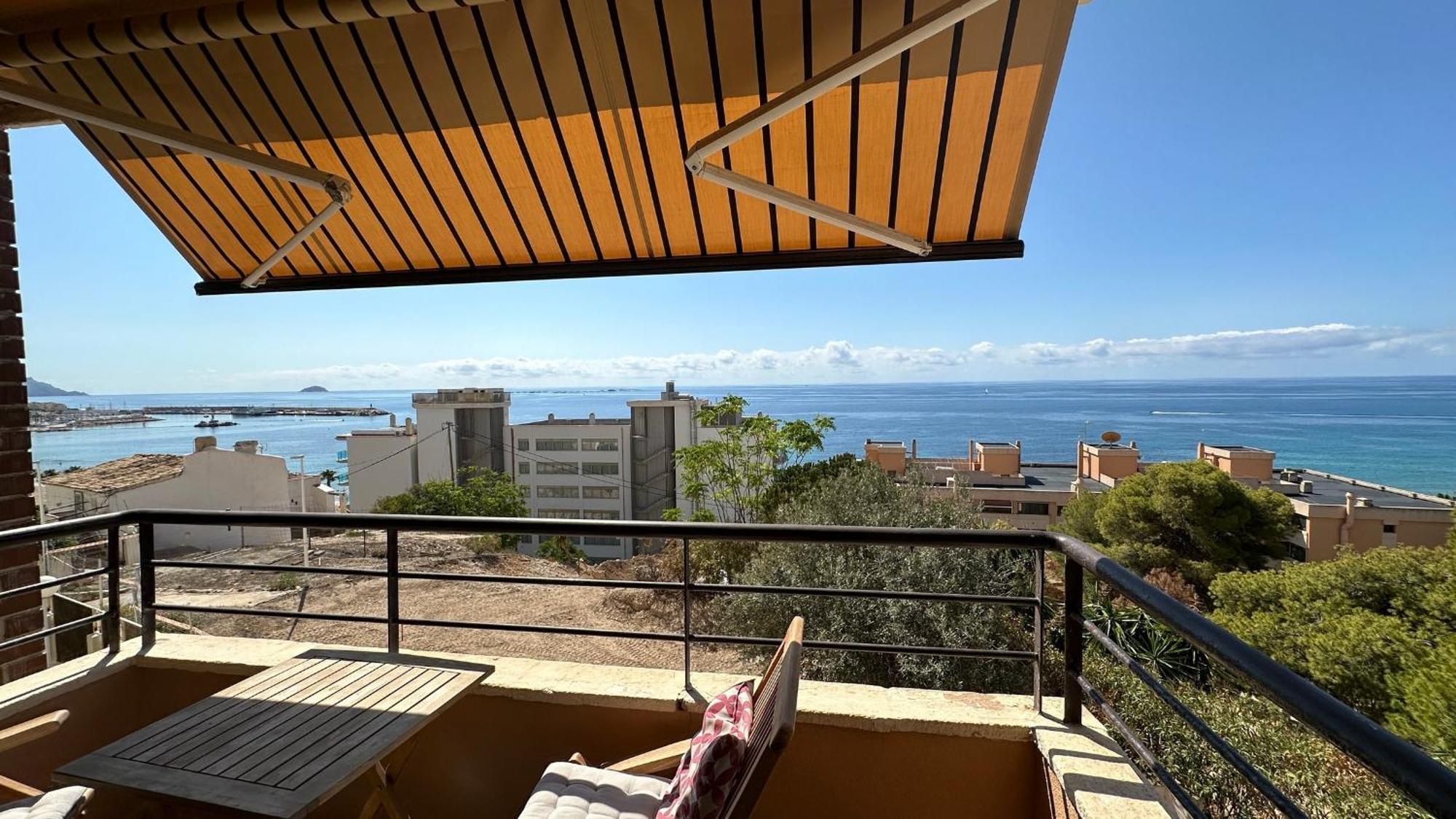 PV20B, Amplio apartamento centrico, 50 mt de la playa y vistas al mar Villajoyosa  Exterior foto